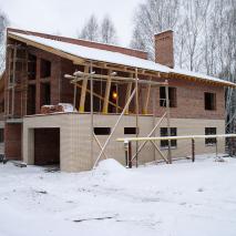 Индивидуальный жилой дом (Sобщ: 313 м²)Строительство.
